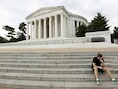 Jefferson Memorial in Washington.