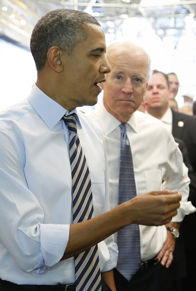 Barack Obama en Joe Biden.