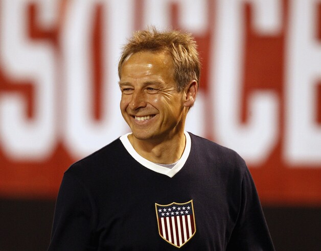 Het lachen zou Jurgen Klinsmann snel vergaan.