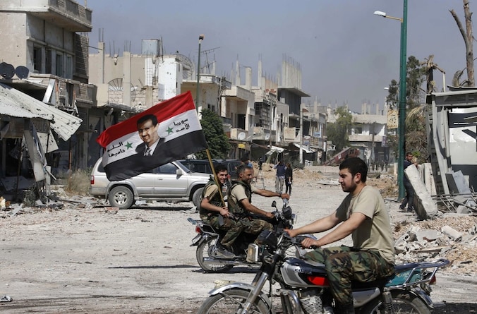 Syrische troepen loyaal aan president Assad heroverden vorige week de strategische stad Qusayr