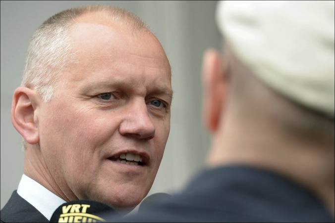 Mathieu Verjans, nationaal secretaris van het ACV.