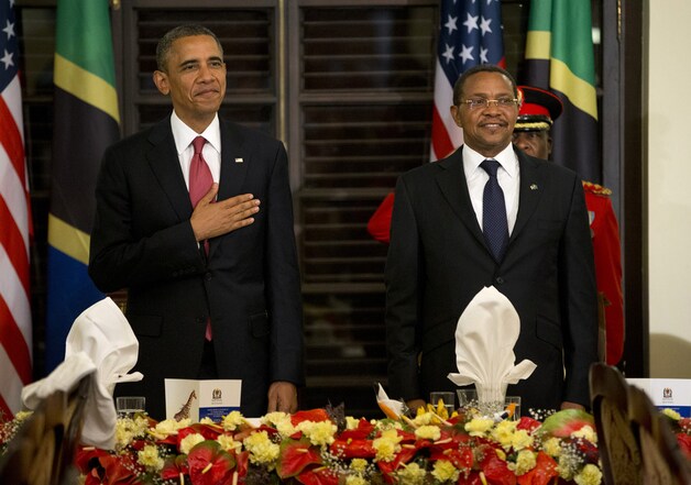 De Amerikaanse president Barack Obama.