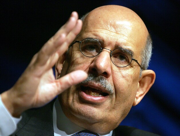 Oppositieboegbeeld Mohmmed ElBaradei.