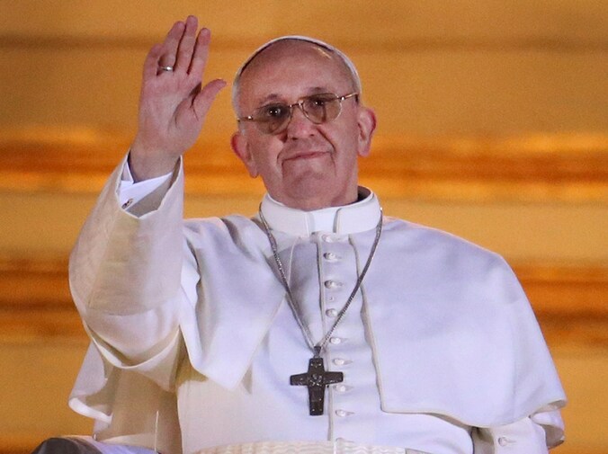 Paus Franciscus.
