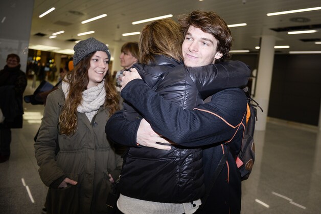 Een knuffel voor de mama.