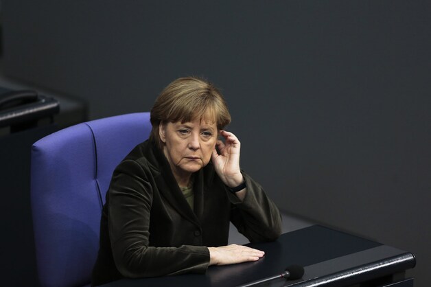 Angela Merkel.