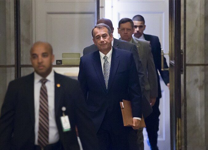 De Republikeinse partij van voorzitter van het Huis van Afgevaardigden John Boehner is nog nooit zo onpopulair geweest.