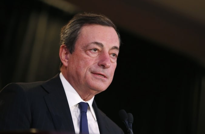 ECB-president Mario Draghi.