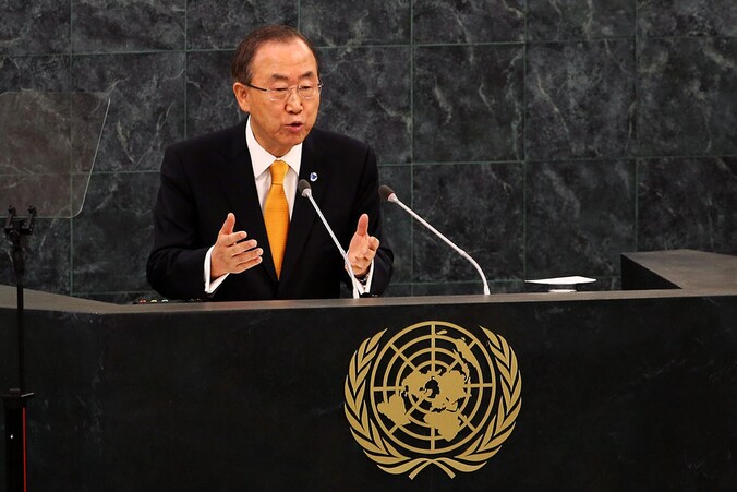 VN-secretaris-generaal Ban Ki-moon schuift de Nederlandse Sigrid Kaag naar voren.