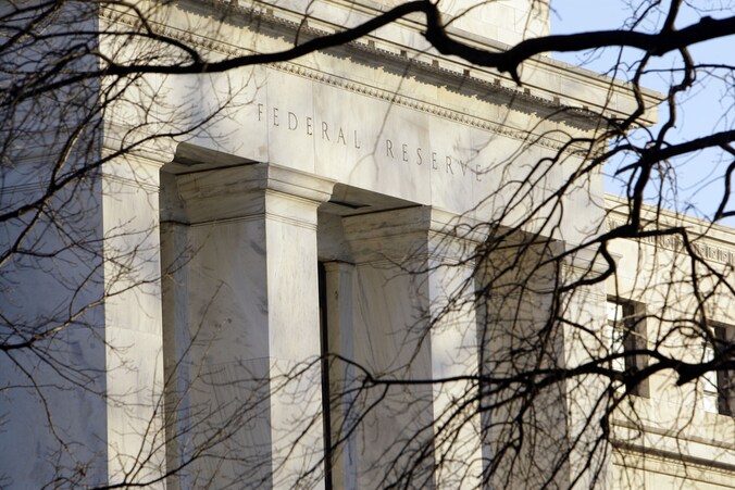 Het gebouw van de Federal Resevere in Washington.
