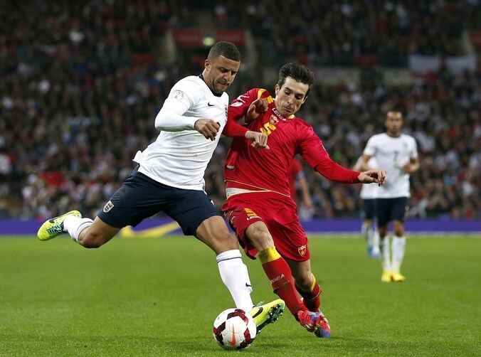 Kyle Walker (links).