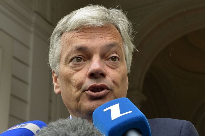 Minister van Buitenlandse Zaken Didier Reynders.