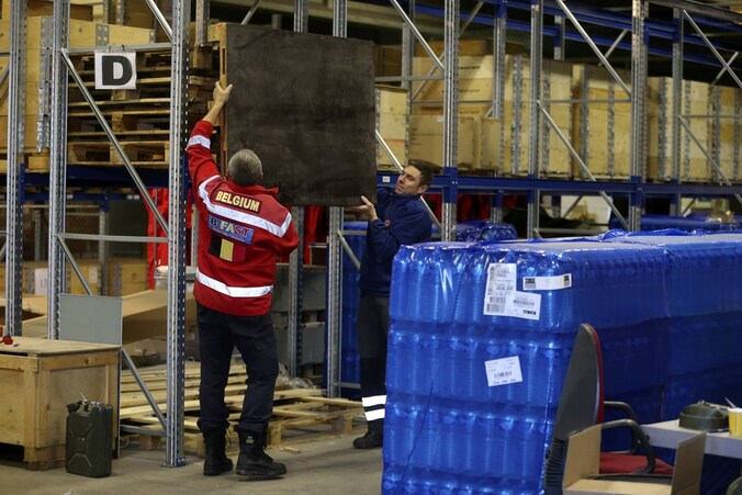 Het B-Fastteam vertrekt vandaag nog richting de Filipijnen.