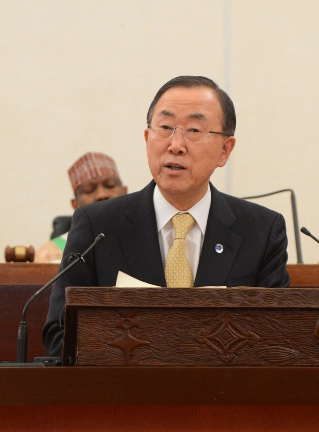 Secretaris-generaal van de Verenigde Naties Ban Ki-Moon.