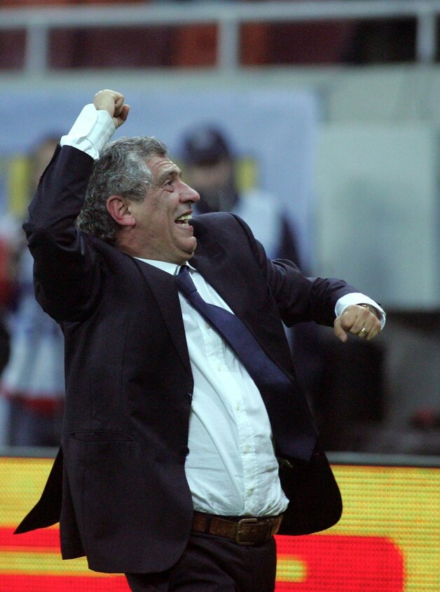 Grieks bondscoach Fernando Santos.