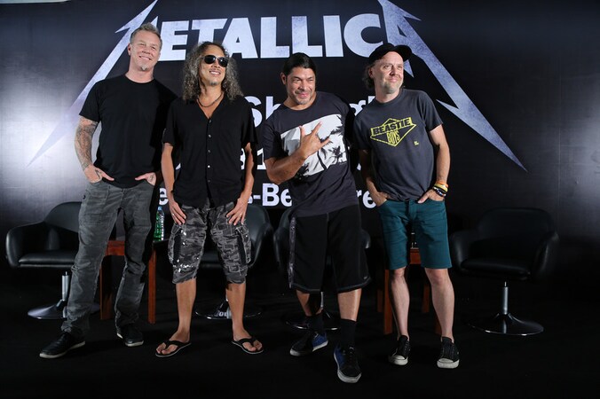 Metallica, volgend jaar op Werchter - en zonder slippers?