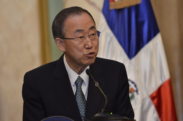 VN-secretaris-generaal Ban Ki-moon.