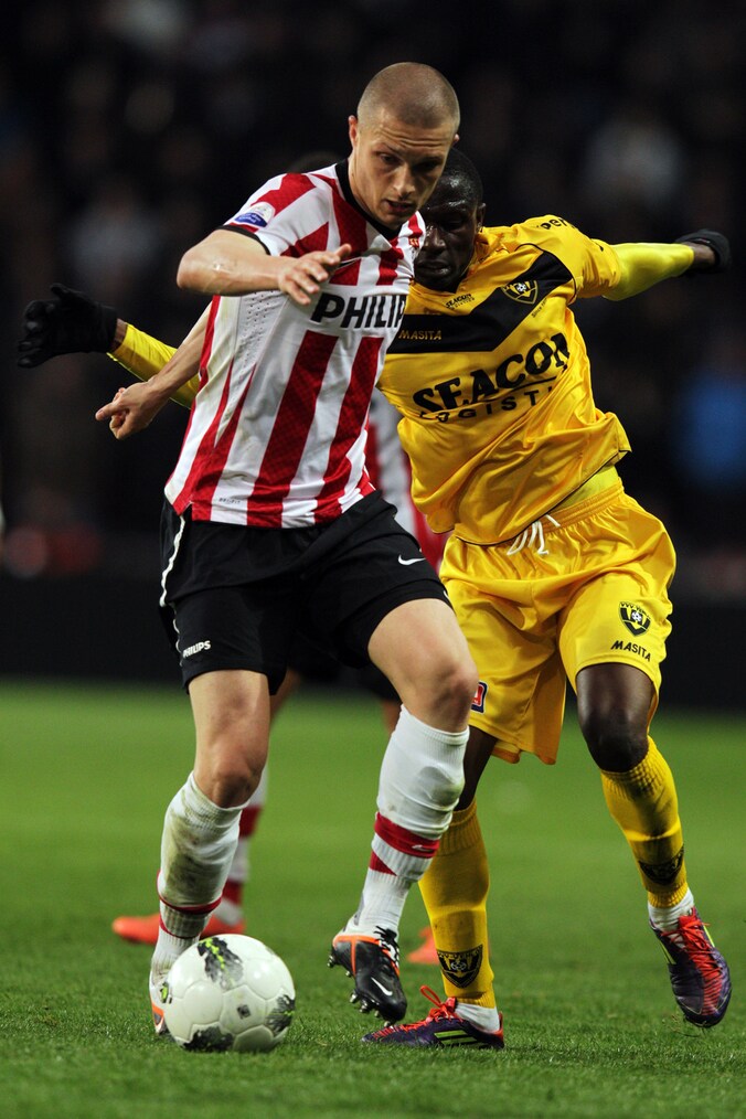 Timothy Derijck won met PSV van VVV-Venlo: 2-0.