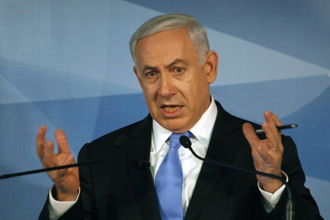 De Israëlische premier Benjamin Netanyahu.