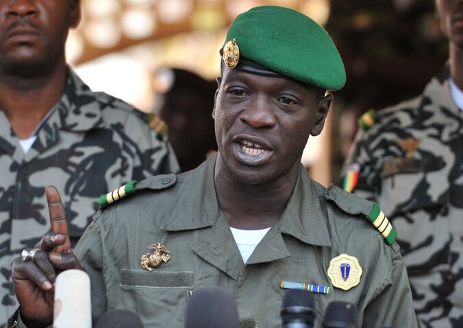 Juntaleider Amadou Sanogo.