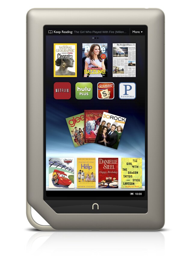 Barnes &amp; Noble legt met de tablet Nook het vuur aan de schenen van Apple (iPad) en Amazon (Kindle).
