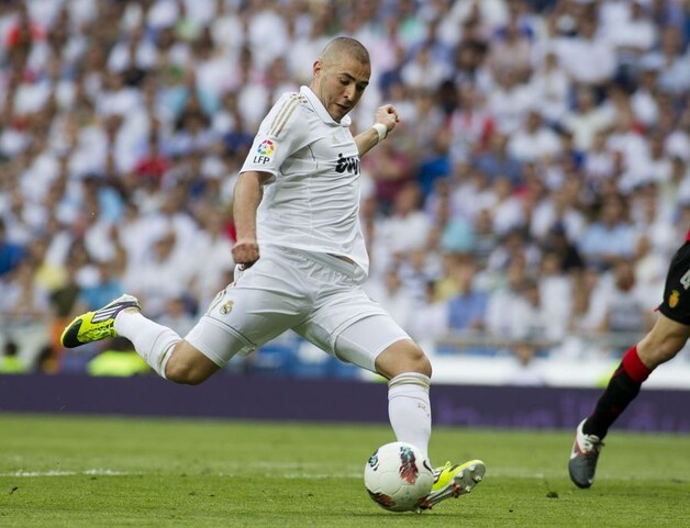 Benzema was goed voor de 2-0.