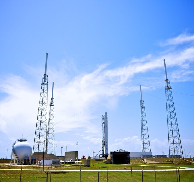 SpaceX-raket Falcon 9.