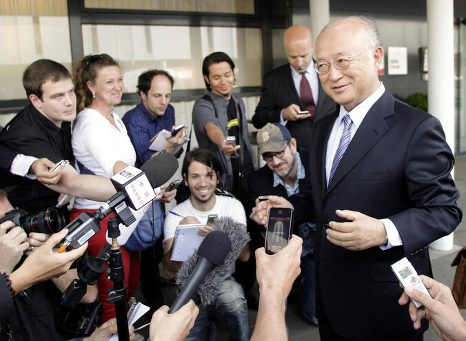 IAEA-baas Yukiya Amano.