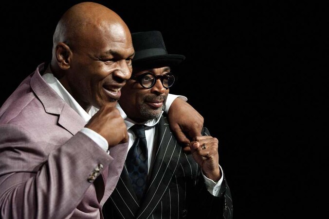 Mike Tysen en Spike Lee.