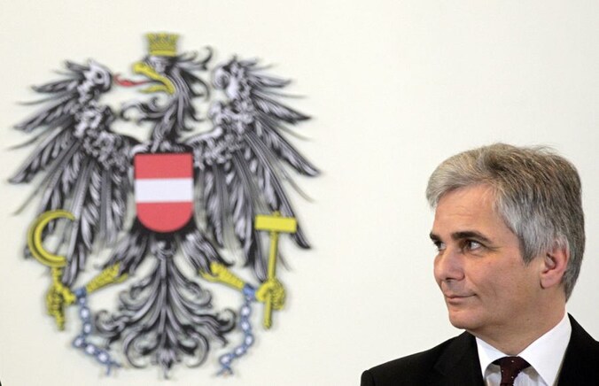 Oostenrijks kanselier Werner Faymann.
