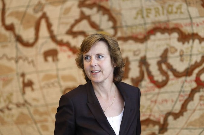 Klimaat-commissaris van de EU Connie Hedegaard
