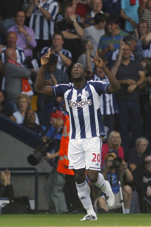 Een geslaagd debuut voor Lukaku.
