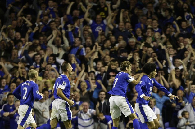 Feest bij The Toffees!