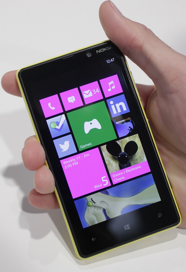 De Lumia 820.