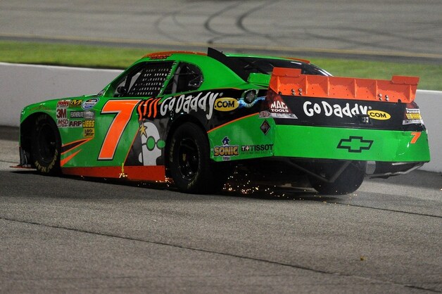 Het hostingbedrijf GoDaddy.com sponsort onder meer dit NASCAR-team.