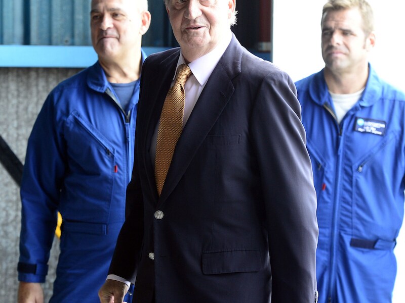 Koning Juan Carlos.