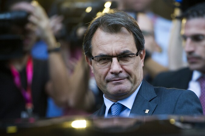 De Catalaanse regeringsleider Artur Mas.