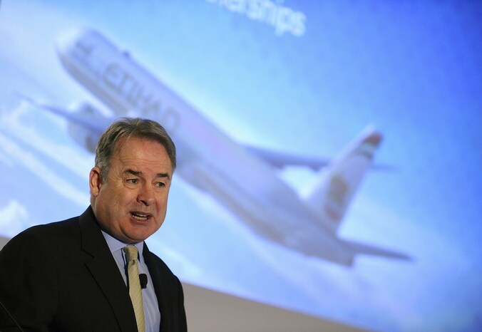 Directeur van Etihad James Hogan.