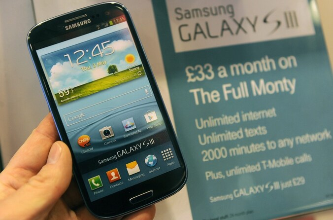 De Galaxy S III.