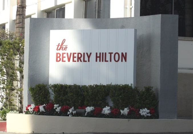Het hotel waar Whitney Houston stierf.