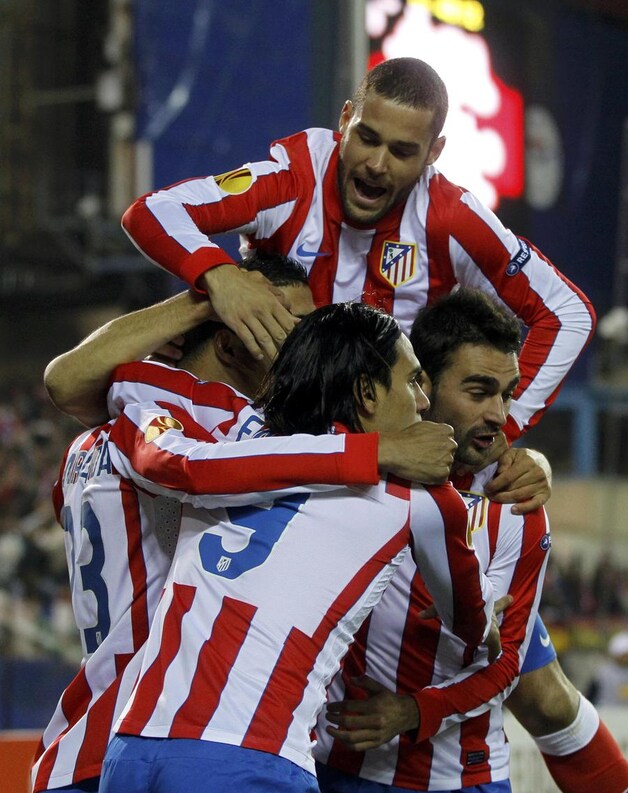 Atletico was een maat te groot voor Valencia.