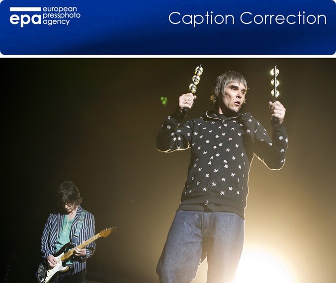 John Squire en Ian Brown: wegbereiders voor een hele generatie Britpop.