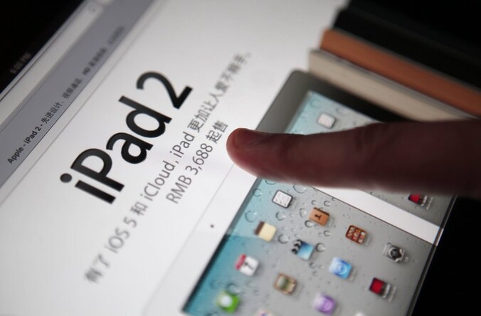 De iPad van Apple, voorwerp van een aanslepend juridisch dispuut.