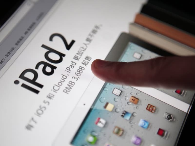 De iPad van Apple, voorwerp van een aanslepend juridisch dispuut.