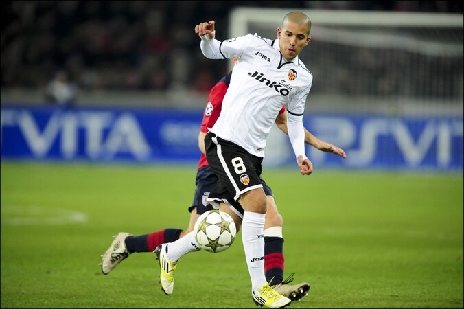 Feghouli heeft het naar zijn zin in Valencia.
