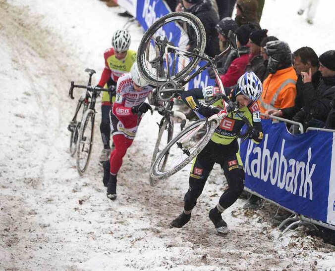 Pauwels in de achtervolging op Bina.