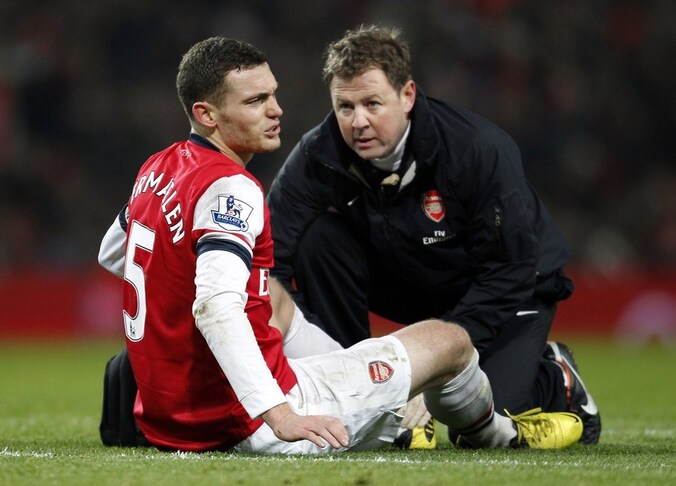 Thomas Vermaelen is één van de veertien Belgen in de Premier League.