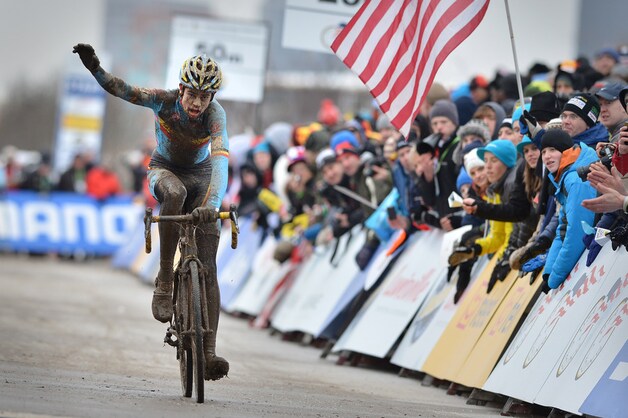 Wout Van Aert was tevreden met zijn bronzen plak