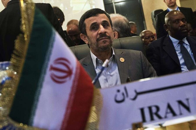 Mahmoud Ahmadinejad.