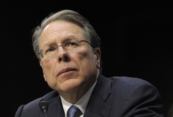 NRA-voorzitter Wayne LaPierre.